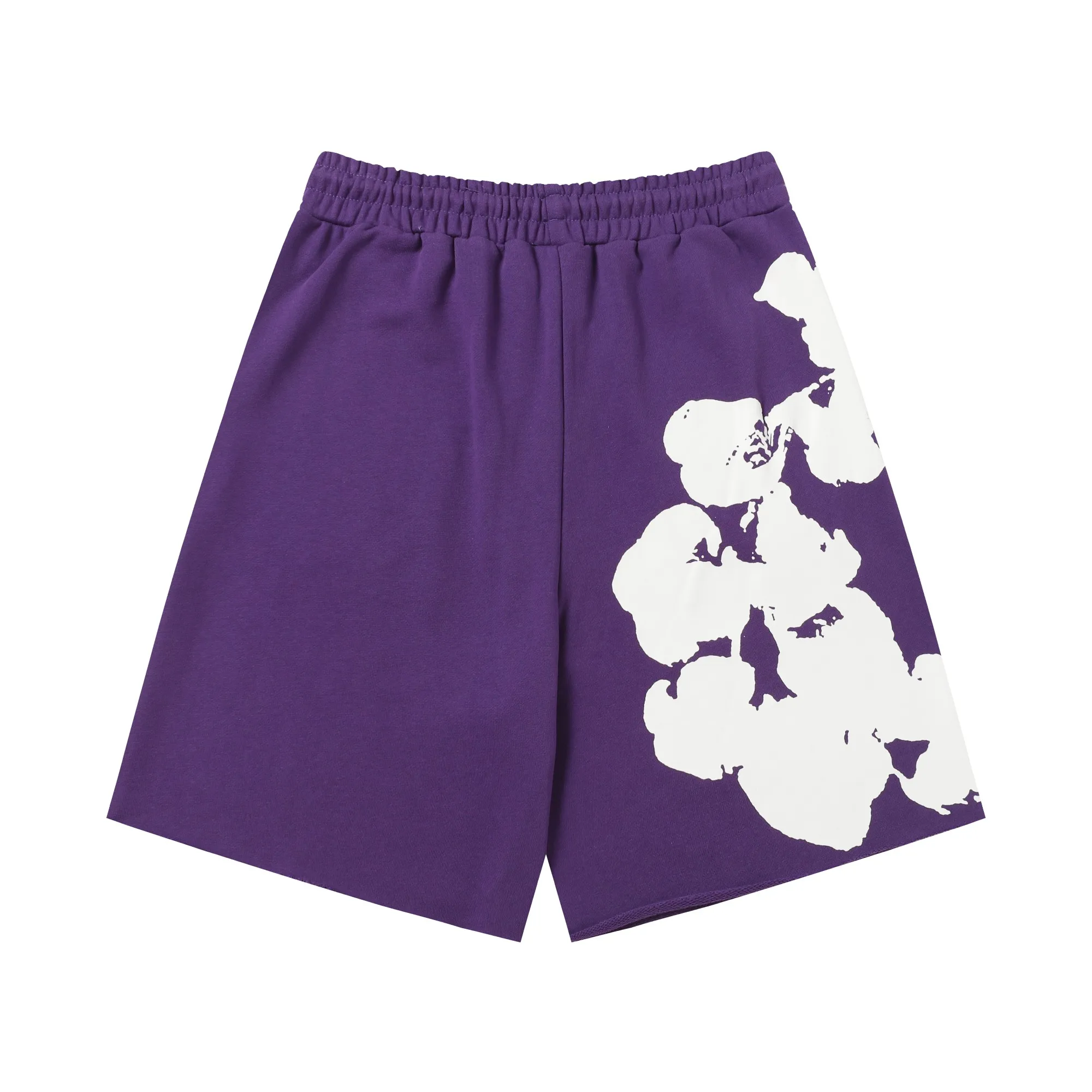 8622#DENIM TEARS Kapok European and American fashion brand high-quality shorts set Color Black Gray Purple Size S-XL